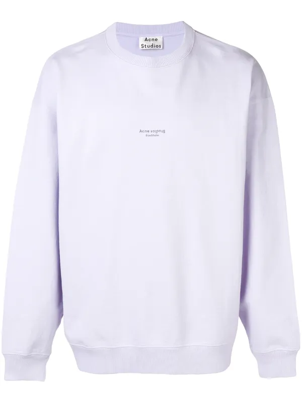 acne studios garment dyed sweatshirt