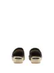 Gucci Leather espadrille with Double G