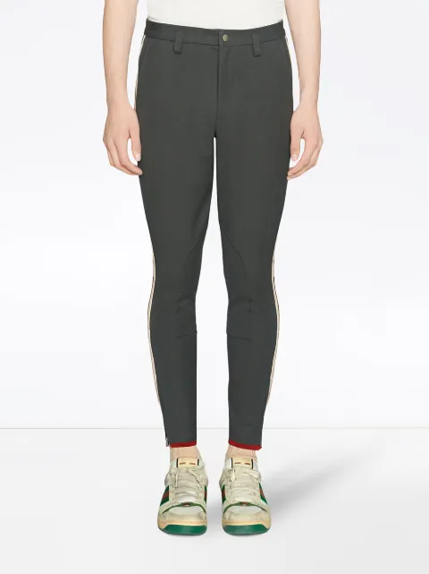 gucci gabardine stretch pants