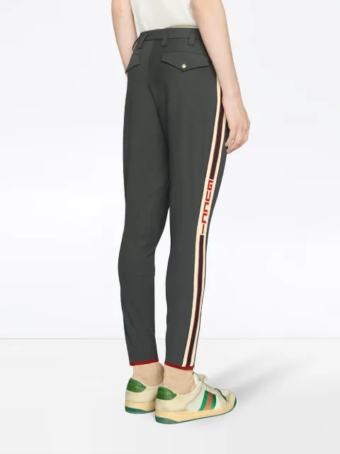 gucci gabardine stretch pants