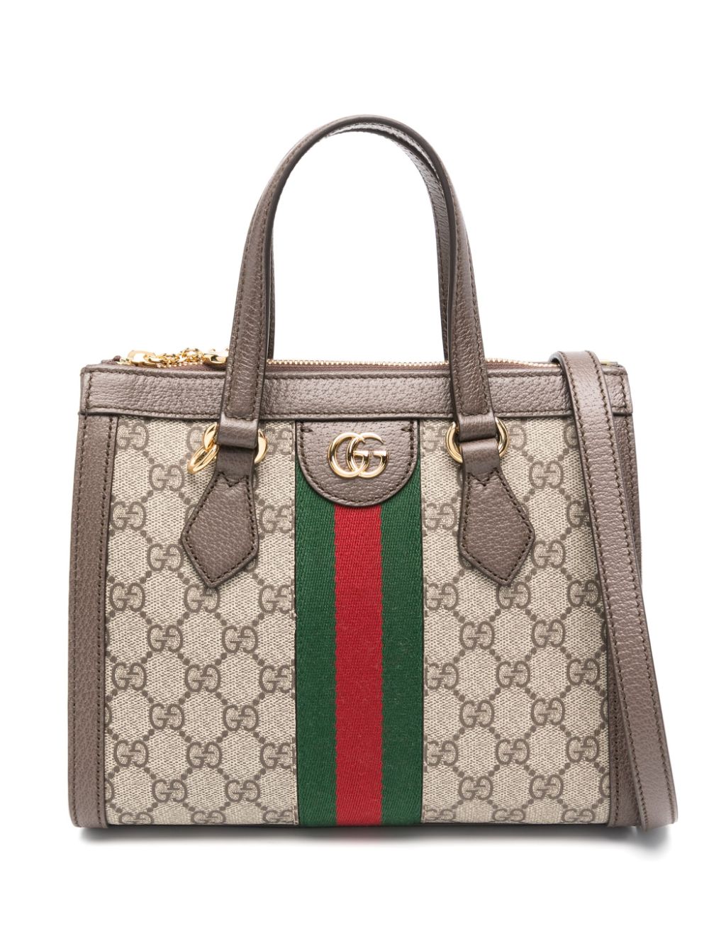 Gucci small Ophidia canvas tote bag - Neutrals