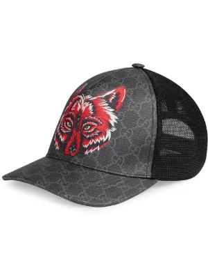 gucci hat with wolf