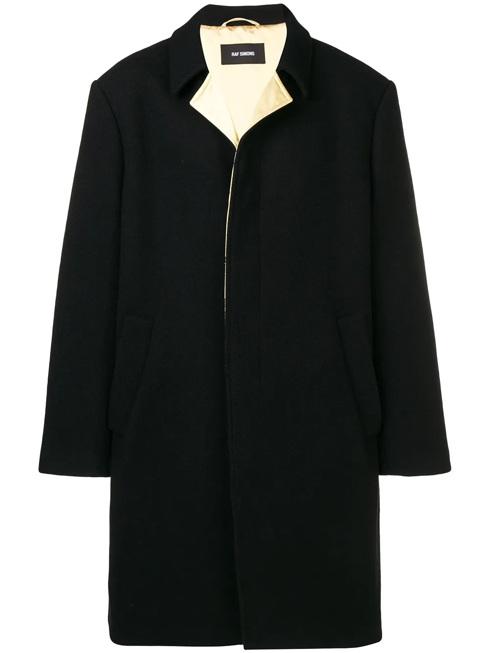 Raf Simons Cappotto monopetto - Nero