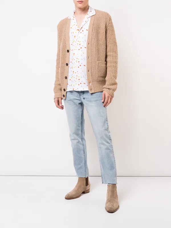 rhude cardigan