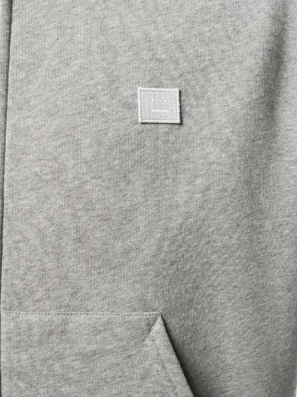 Acne Studios Ferris Face Zip Hoodie Farfetch Acne Studios Ferris Face Zip Hoodie Farfetch