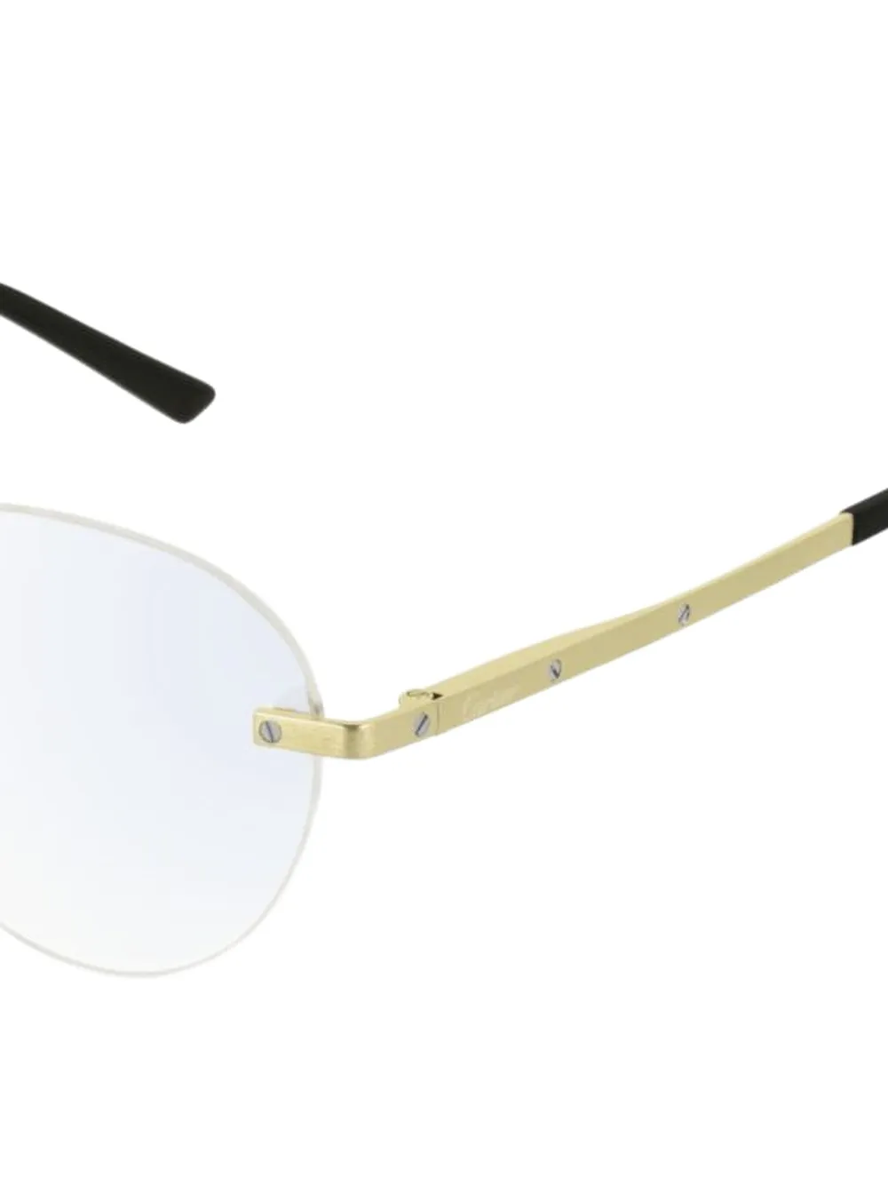 Cartier Eyewear rimless round shaped glasses | نساء | Image 2