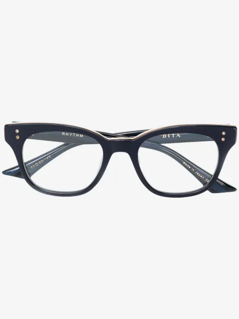 Dita Eyewear lentes con armazón cuadrada