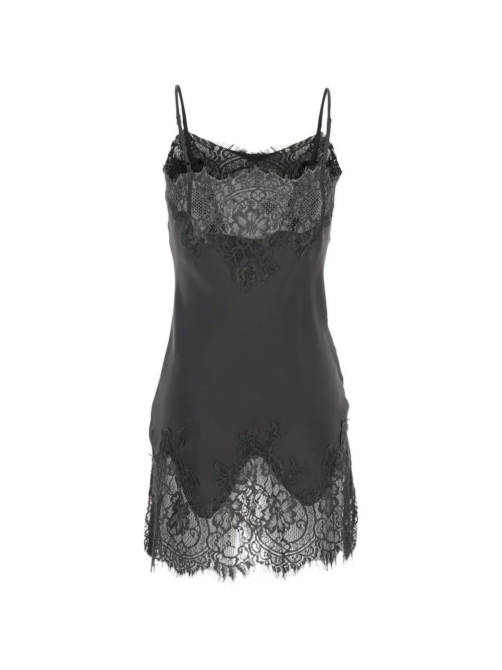  Gold Hawk Longline Camisole Top - Grey 