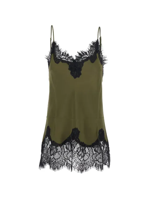 Gold Hawk longline lace cami