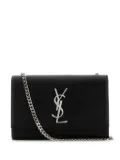Saint Laurent small Kate leather shoulder bag - Black