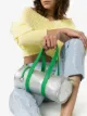Image 2 of Simon Miller metallic silver and green Mini Tool kit leather holdall