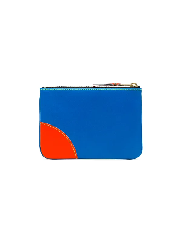 comme des garcons fluorescent wallet