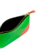 Comme Des Garçons Wallet red green and blue fluorescent wallet