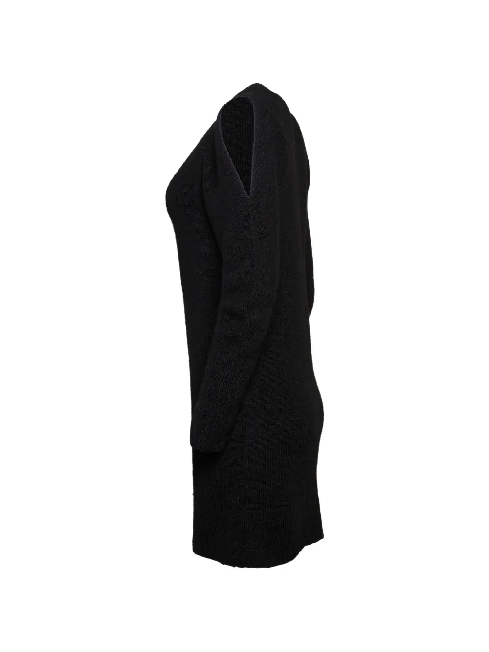 Chloé cut-out knit dress Zwart