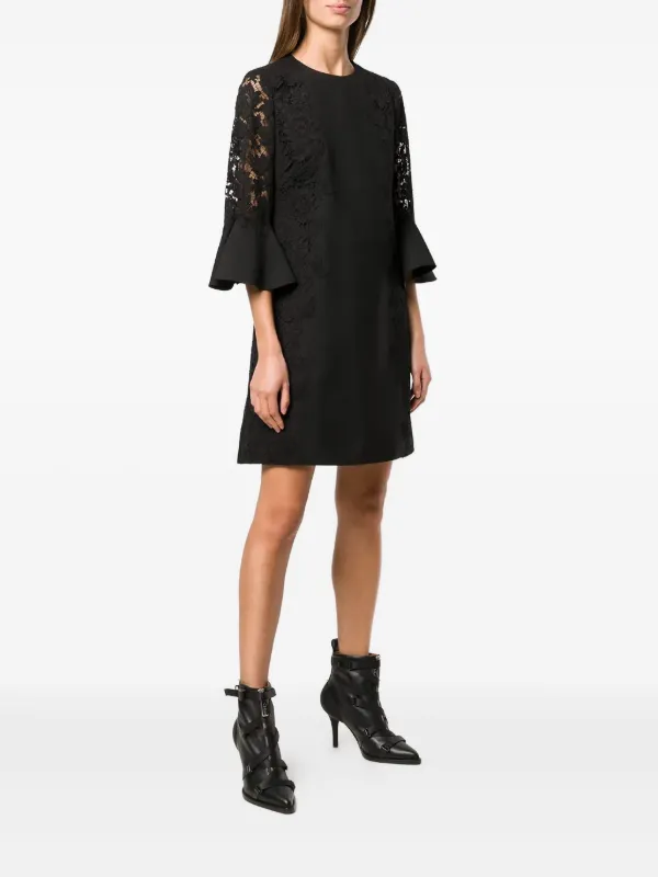 Valentino Garavani Lace Detail Dress - Black Valentino Garavani Lace Detail Dress - Black