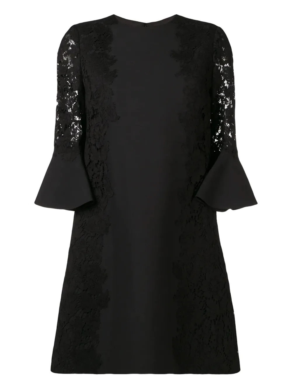 lace-detail dress