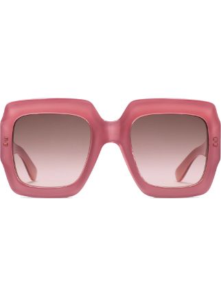 gucci eyewear pink