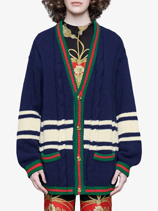 gucci wool cardigan