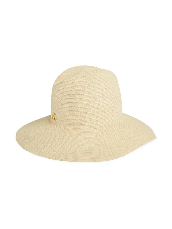 gucci papier wide brim hat
