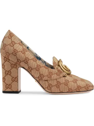 gucci double g heels