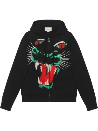 Panther Face Hoodie - Farfetch