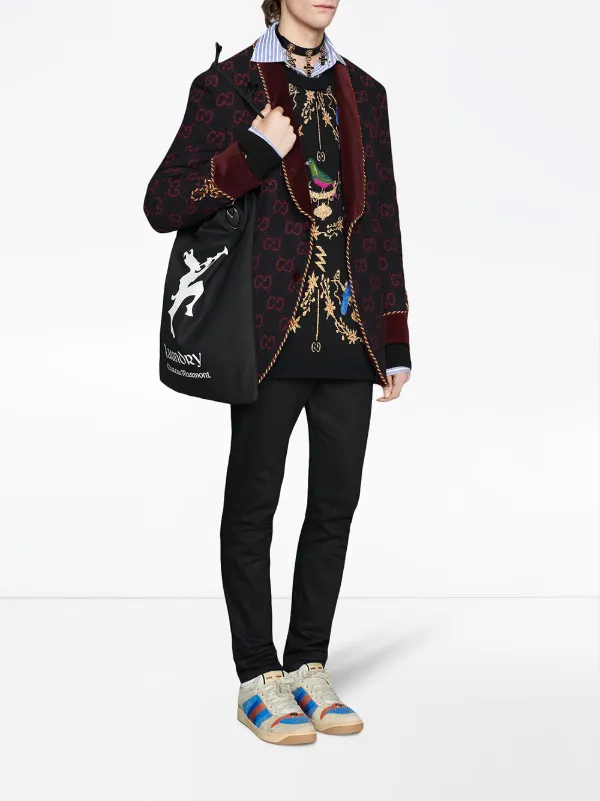 gucci jacket flannels