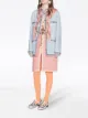 الصورة 2 من Gucci Short tweed dress with chain belt