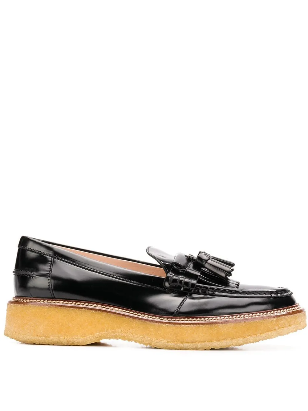 Tod's Mocassini con nappina - Nero