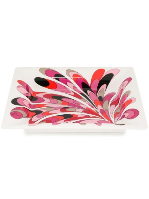 PUCCI - Fuchsia Farfalle Print Valet Tray