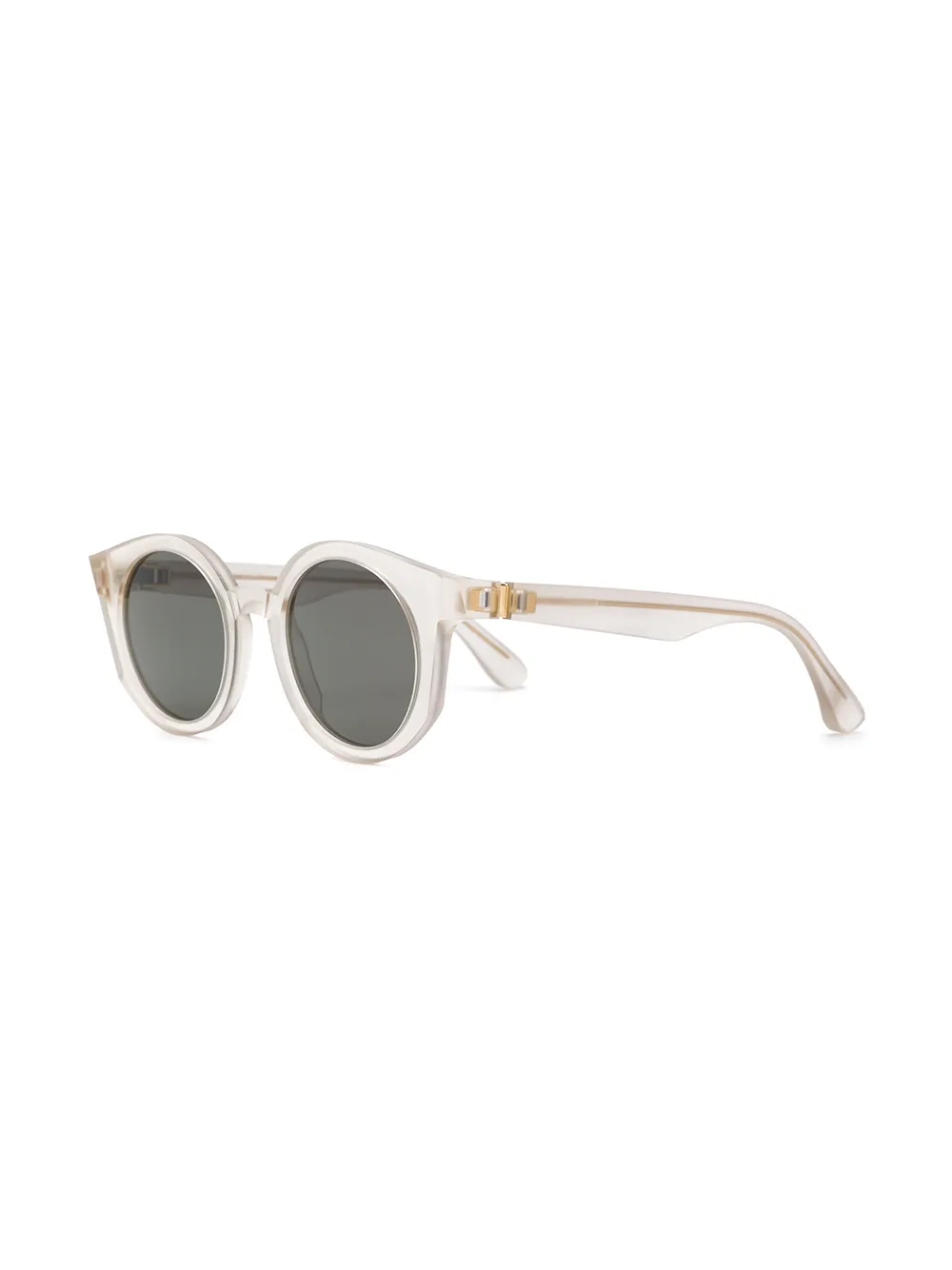 Mykita MYKITA X MAISON MARGIELA zonnebril met rond montuur en gertinte glazen - Grijs
