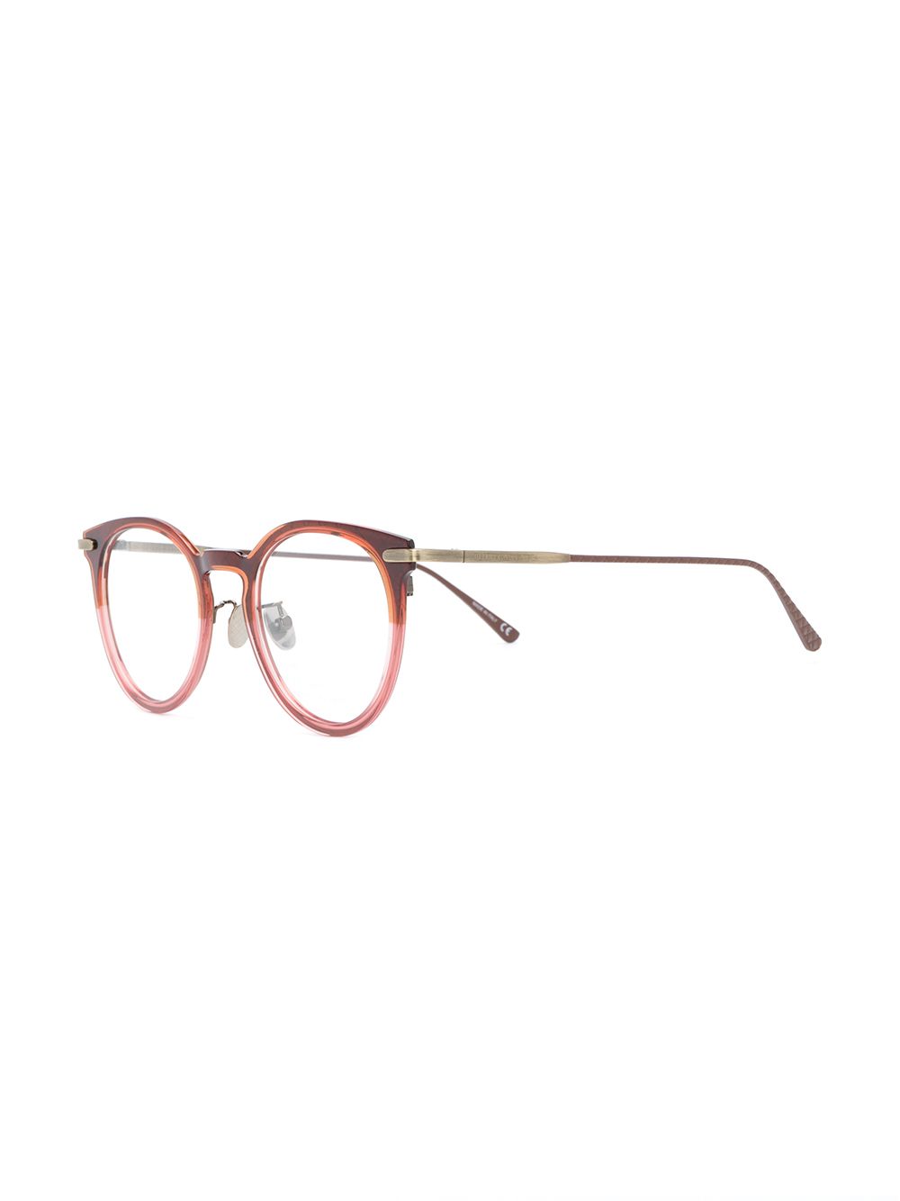 фото Bottega Veneta Eyewear очки в круглой оправе