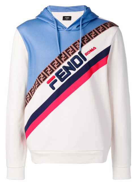 fendi x fila hoodie