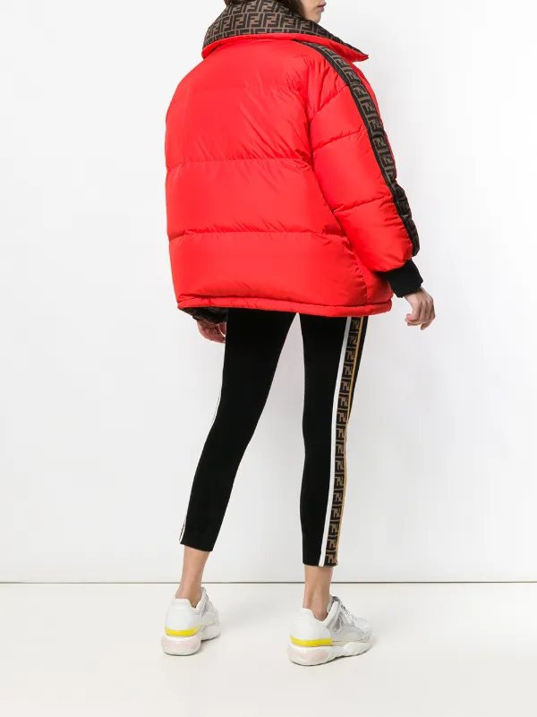fendi padded down jacket