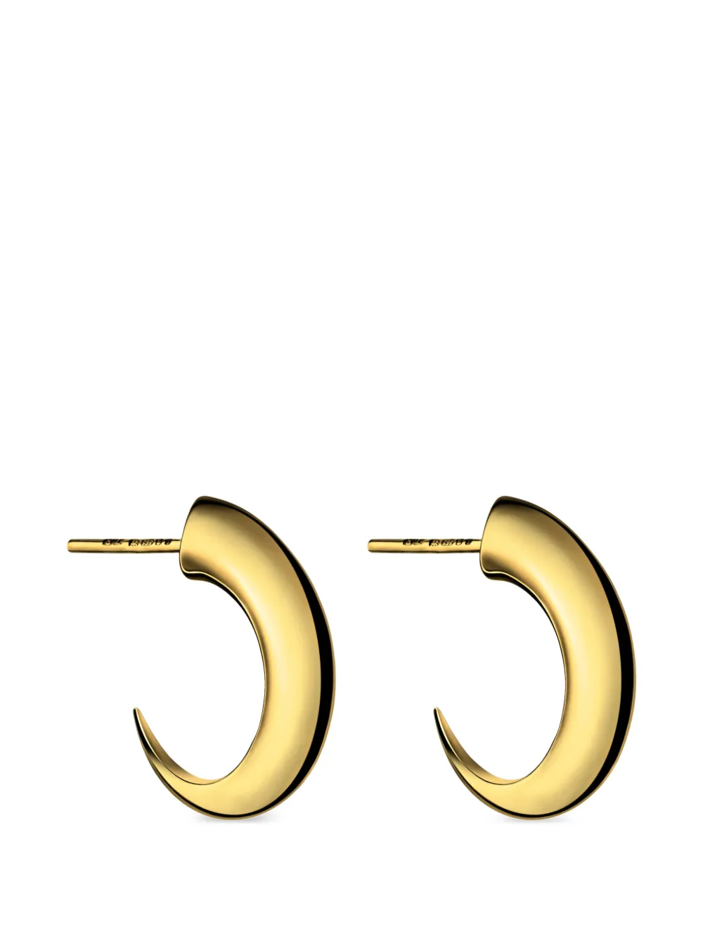 Shaun Leane medium Cat Claw hoop earrings · OS