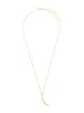 Shaun Leane Tusk pave diamond pendant necklace - Gold
