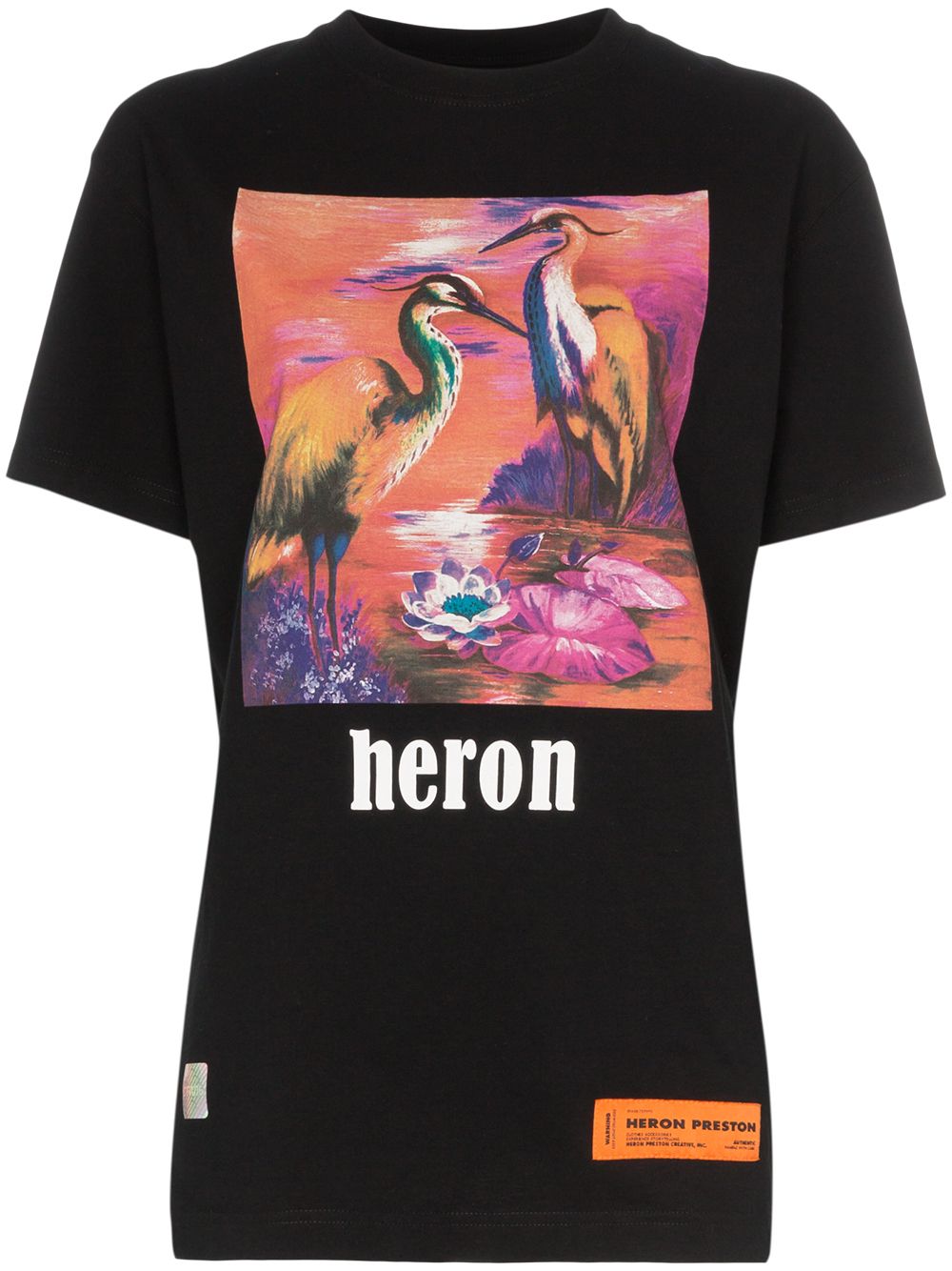 фото Heron Preston футболка с принтом