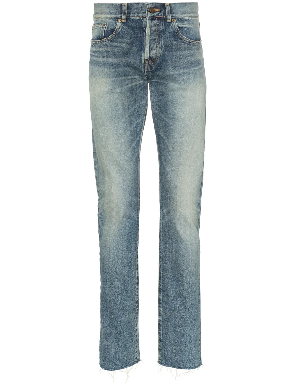 saint laurent bandana jeans