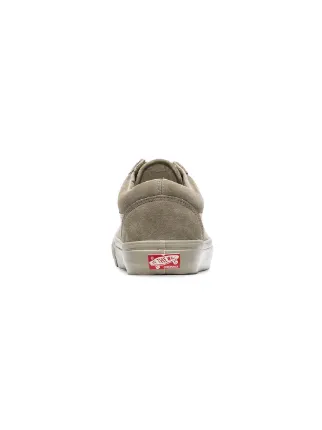 taupe Vault low top suede sneakers展示图