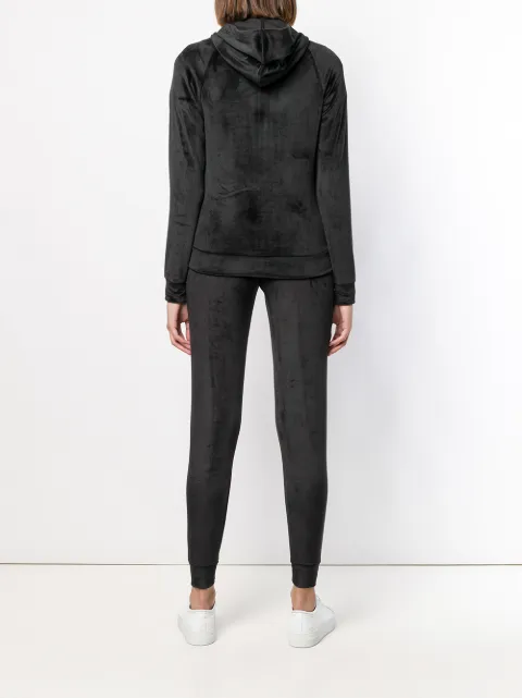 armani velour tracksuit