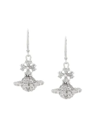 Vivienne Westwood Orb Earrings Farfetch Vivienne Westwood Orb Earrings