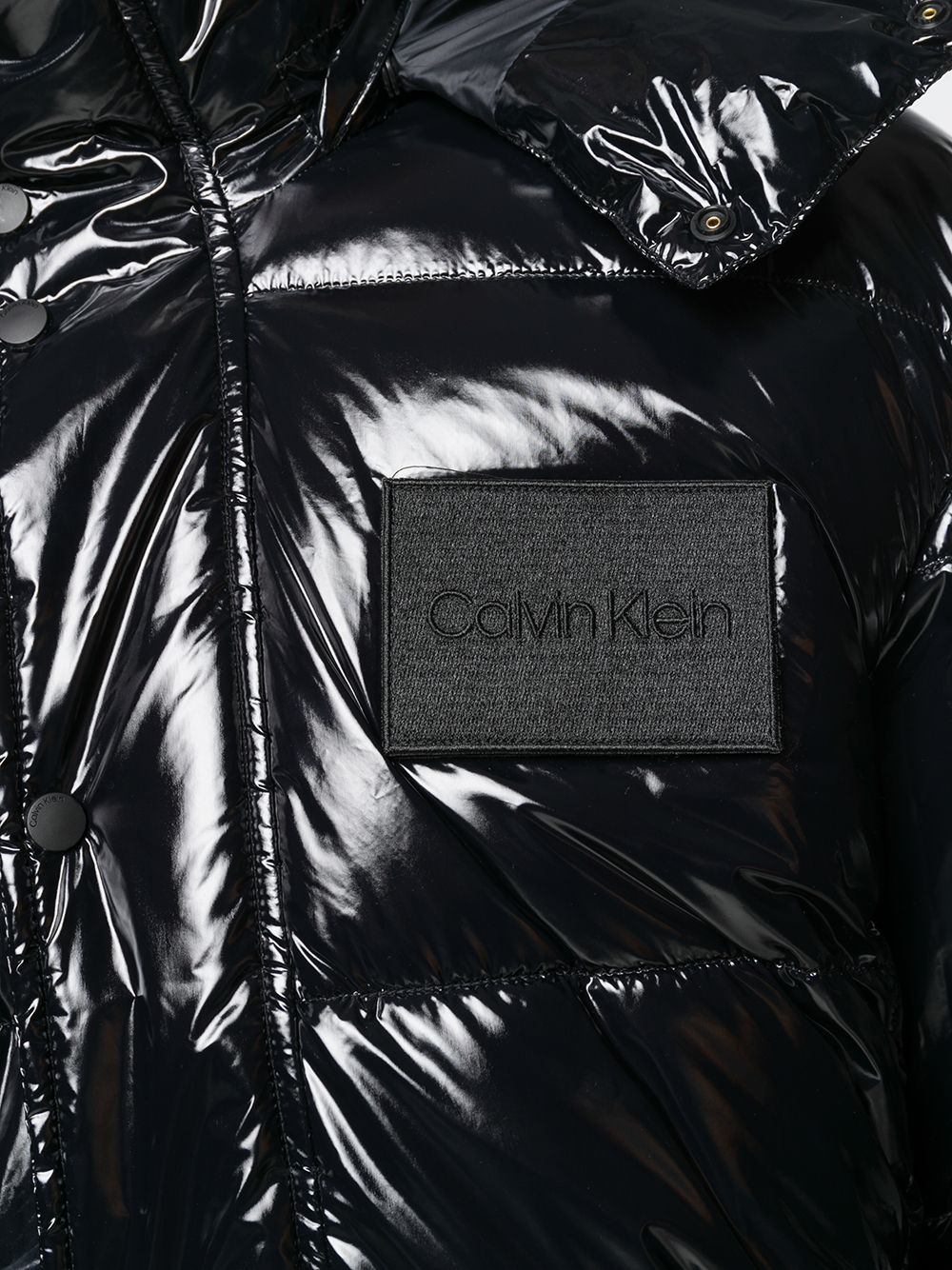 calvin klein shiny jacket