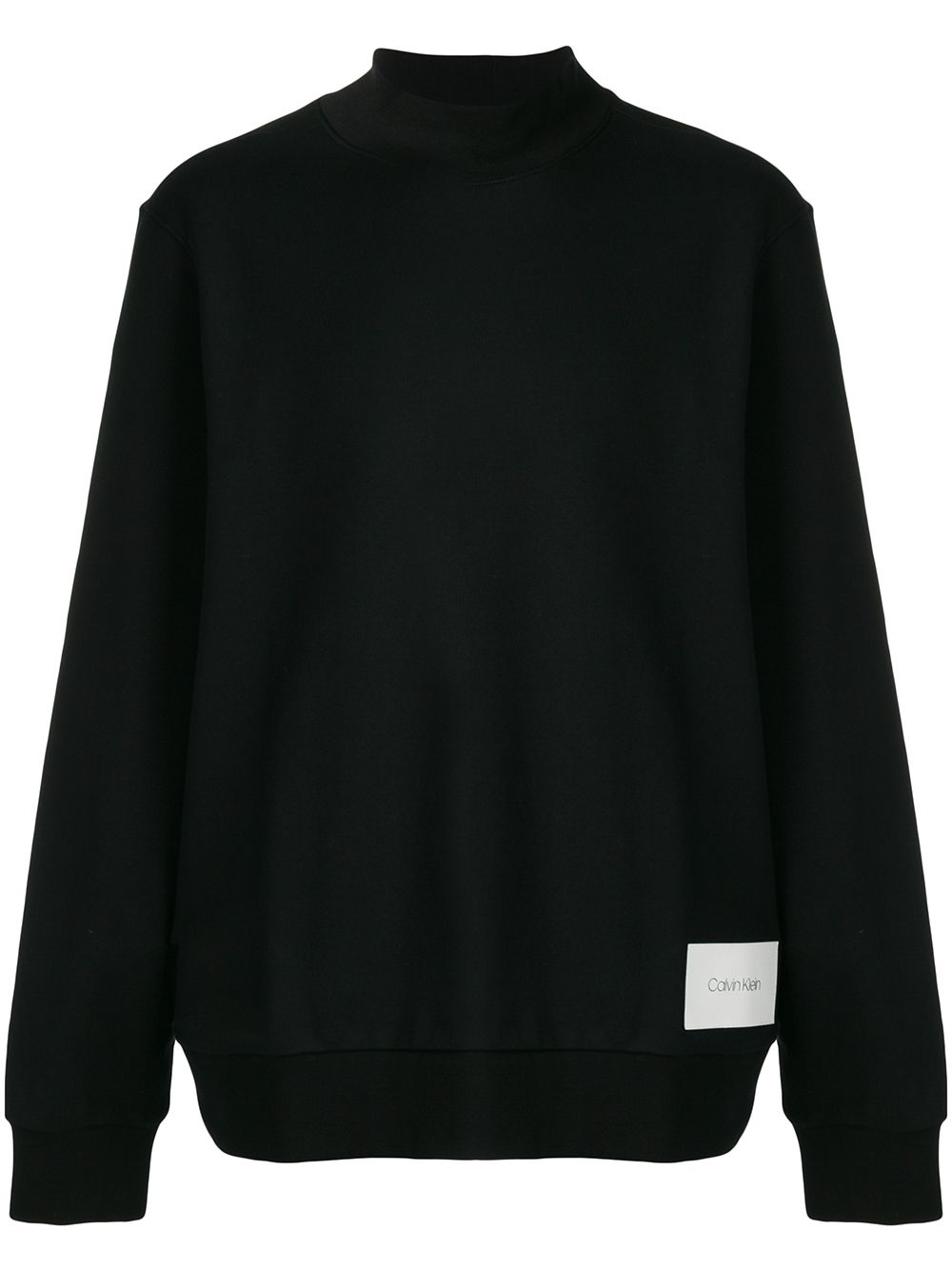 Calvin klein clearance mock neck sweatshirt