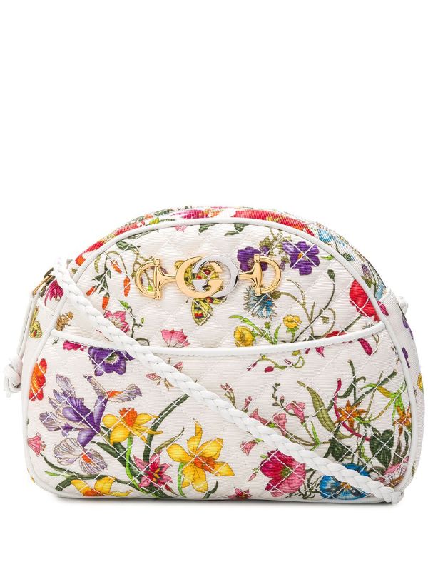 gucci floral crossbody bag