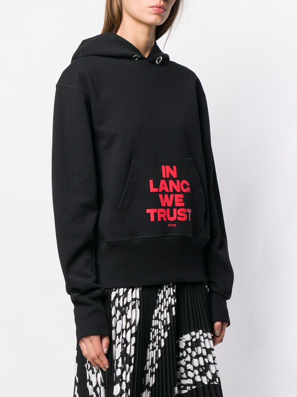 in lang we trust hoodie