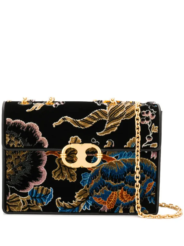 tory burch velvet bag