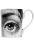 Fornasetti printed mug - White