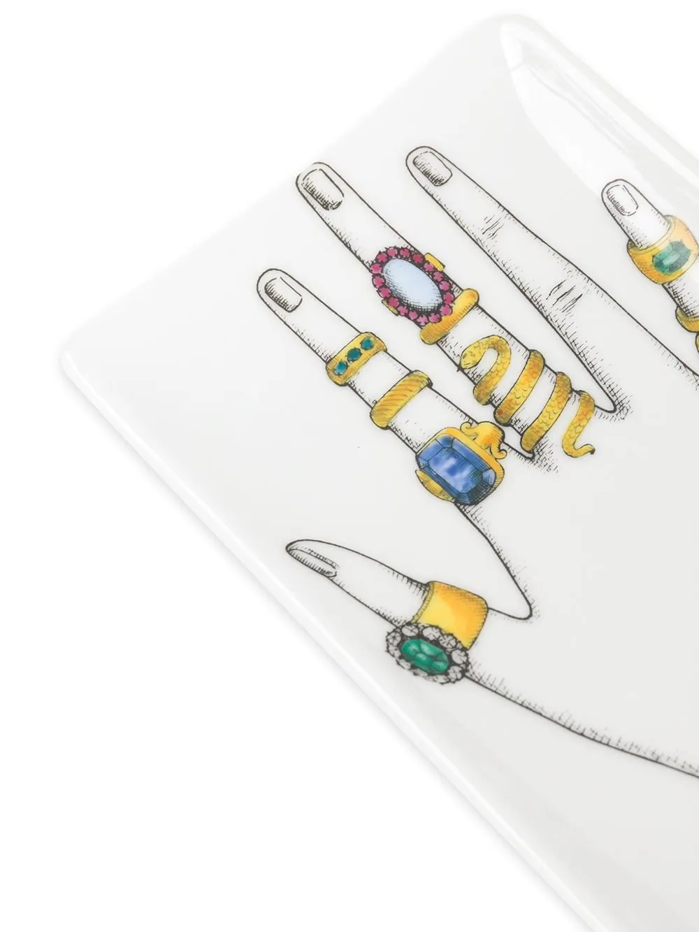 Fornasetti プリント アッシュトレイ | ホワイト | FARFETCH JP