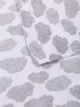 Image 2 of Moumout cloud print blanket