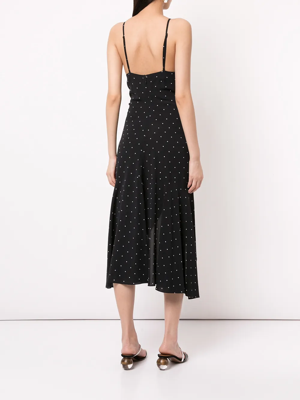 alice mccall oscar ruched midi dress