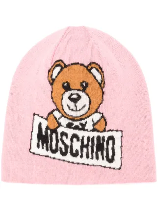 moschino teddy bear hat